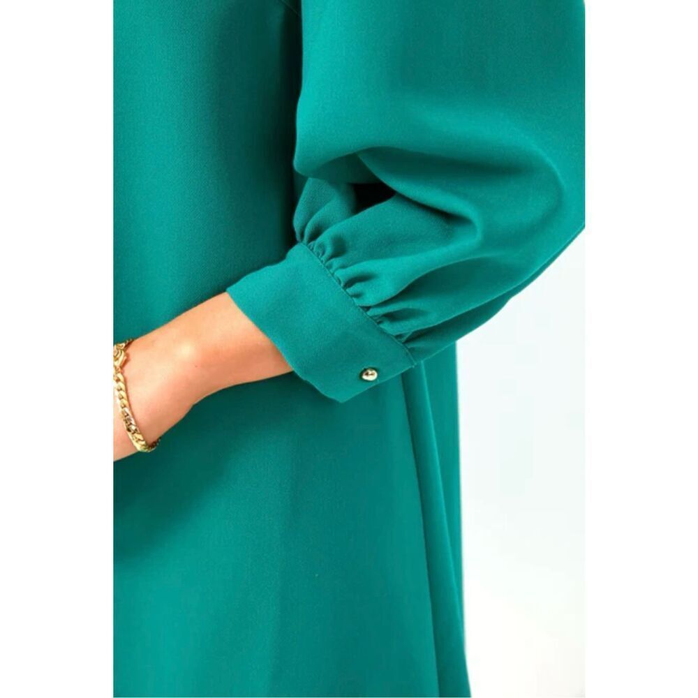 Pomander Place Samantha Mini Dress in Verdant Green Size S - Picture 11 of 12